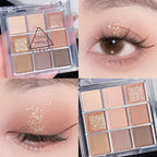 DIKALU Sunset Glow Nine-Color Eyeshadow Palette