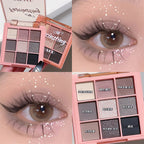 DIKALU Sunset Glow Nine-Color Eyeshadow Palette
