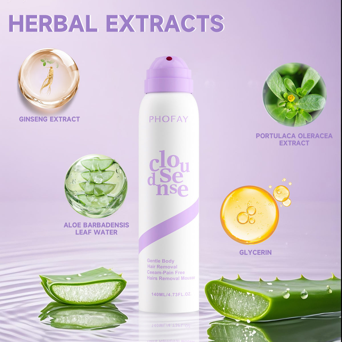 Spray Depilatory Cream