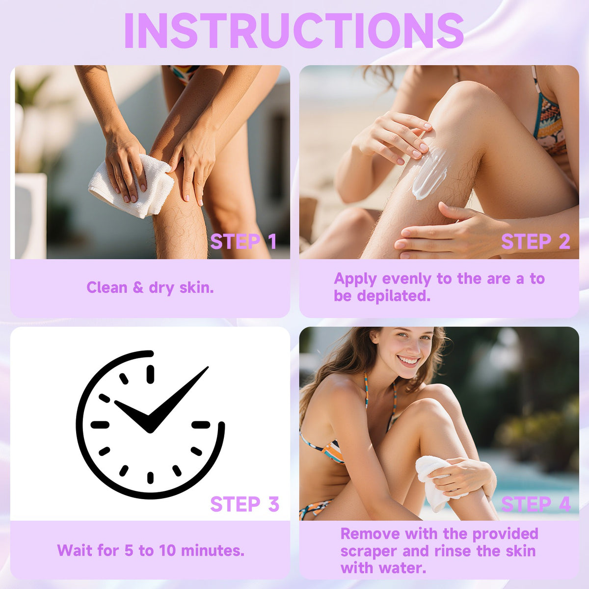 Spray Depilatory Cream